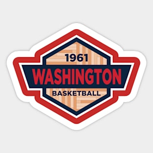 Washington Wizards Basketball Sticker